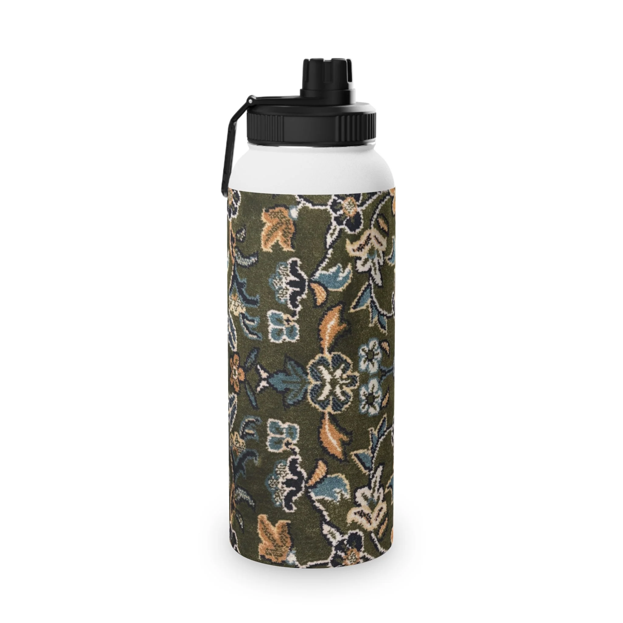 Rawdah Stylish Stainless Steel Water Bottle with Sports Lid - Image 8