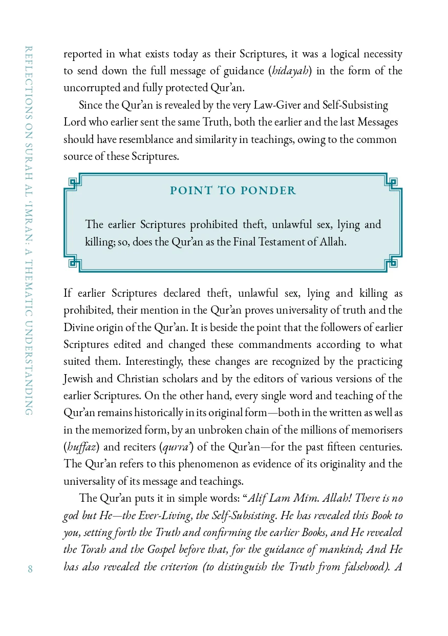 Reflections on Surah Al Imran: A Thematic Understanding - Image 3