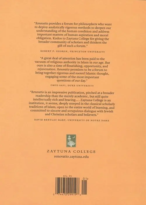 Renovatio: The Distance of Our Differences (The Journal of Zaytuna College - Fall 2017) - Image 2