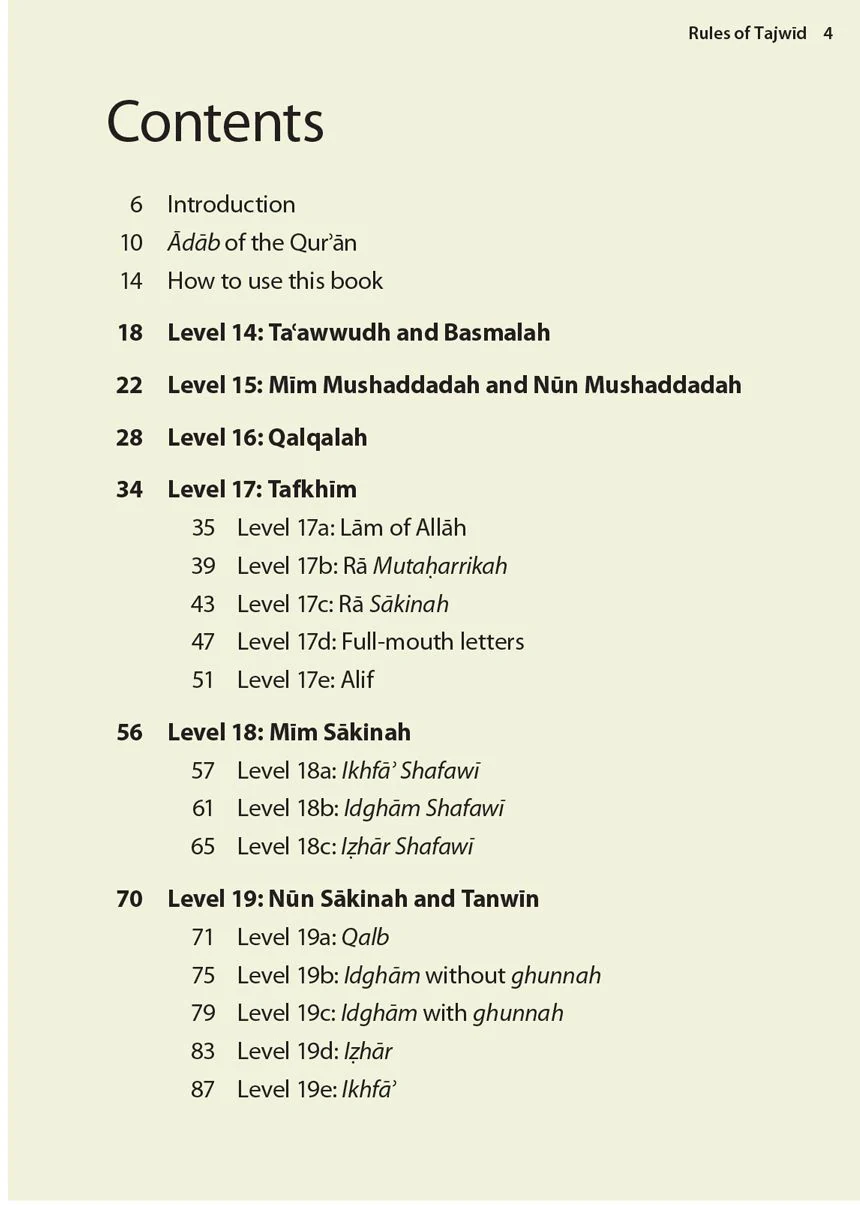 Rules of Tajwid (Madinah Script) – Safar Learn to Read Series - Image 3