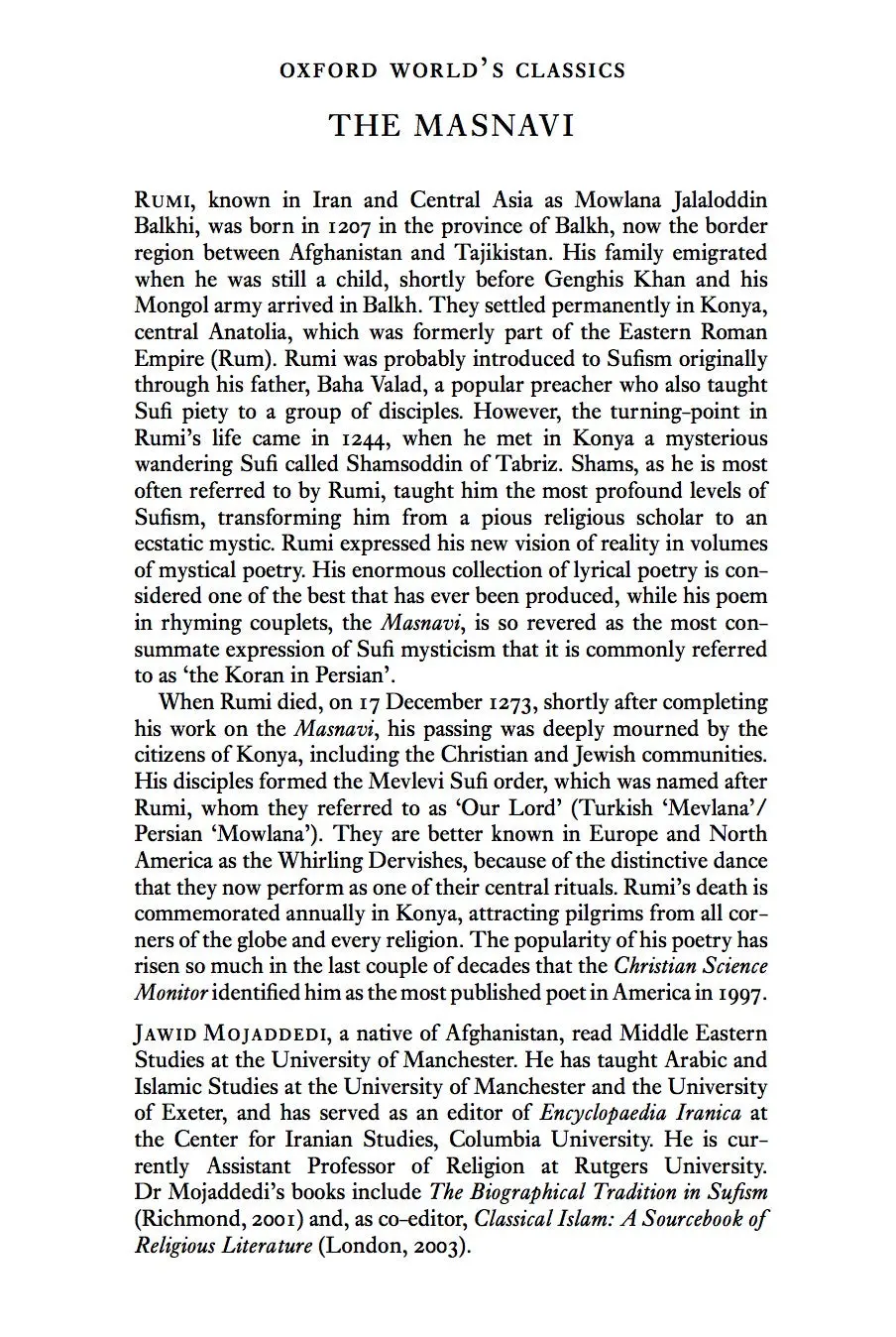 Rumi - The Masnavi - Book One - Image 7