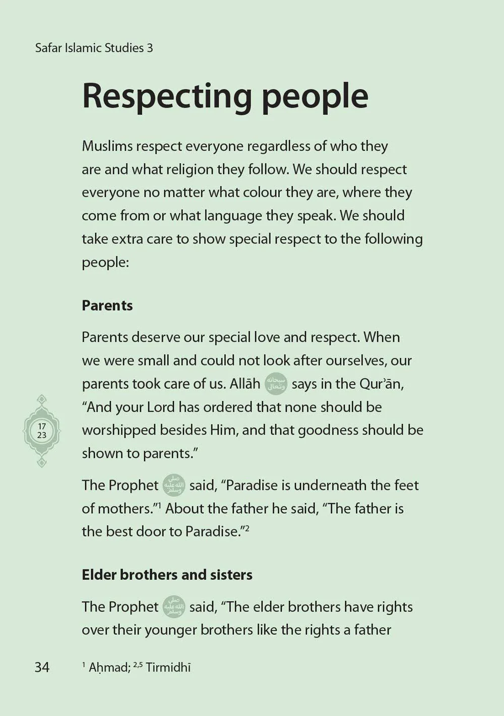 Safar Islamic Studies: Textbook 3 - Image 6