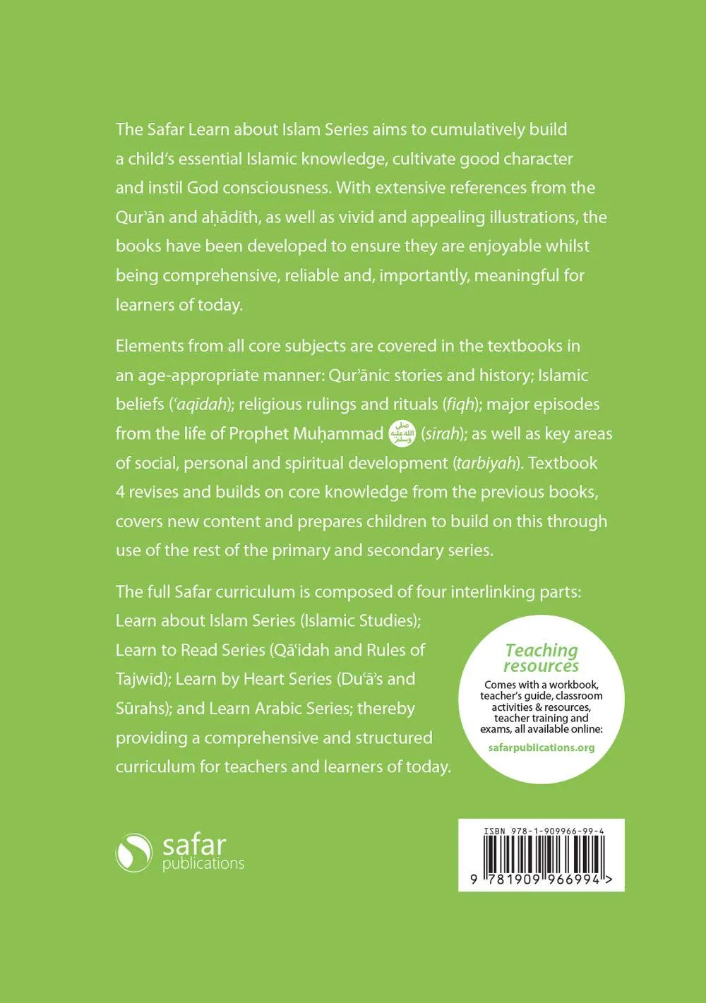 Safar Islamic Studies: Textbook 4 - Image 2