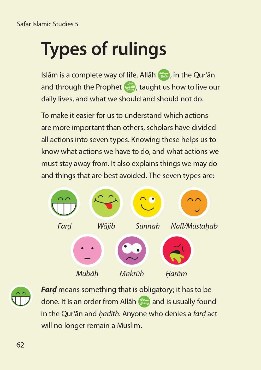Safar Islamic Studies: Textbook 5 - Image 3