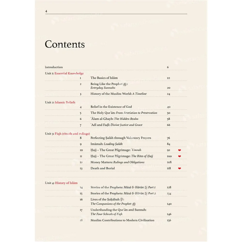 Safar Islamic Studies: Textbook 8 - Image 3