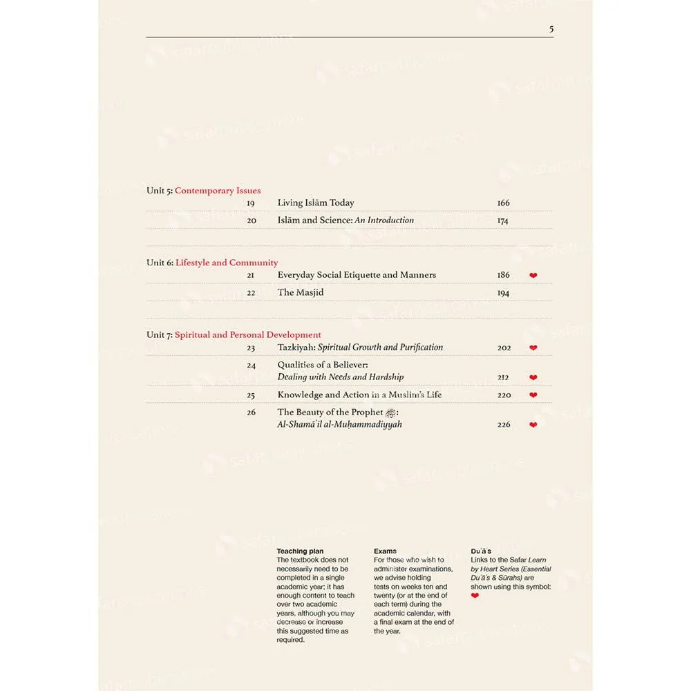 Safar Islamic Studies: Textbook 8 - Image 4