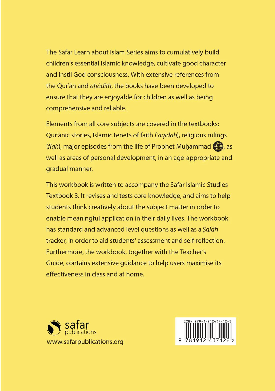 Safar Islamic Studies: Workbook 3 - Image 2