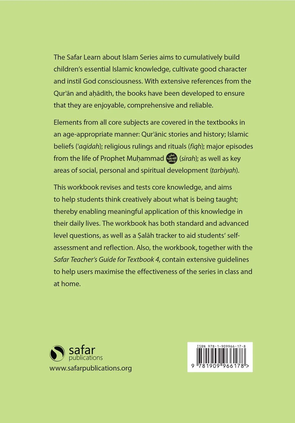 Safar Islamic Studies: Workbook 4 - Image 2