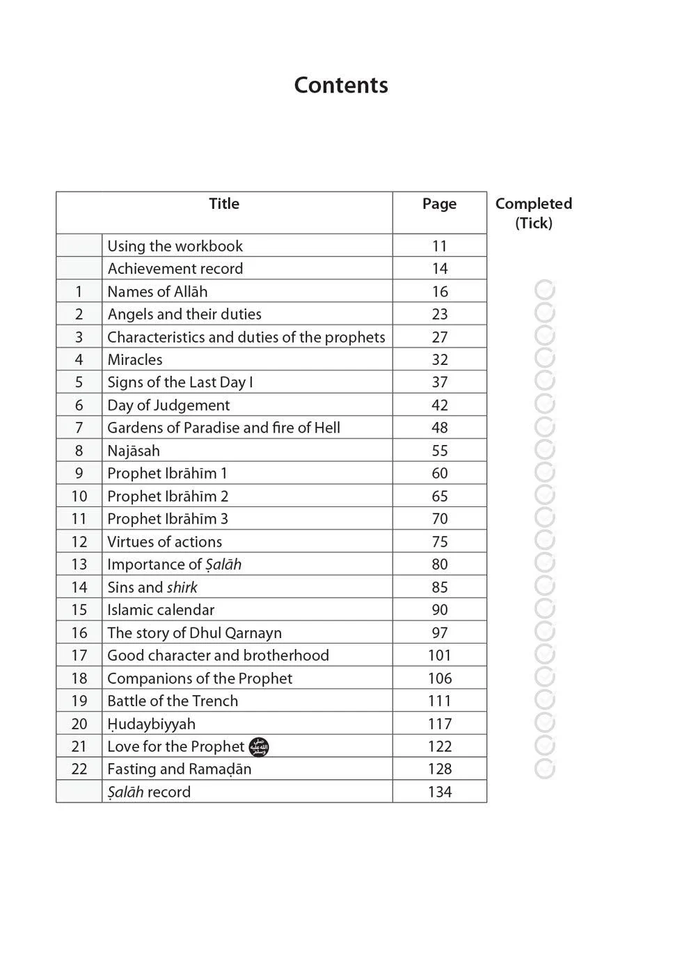 Safar Islamic Studies: Workbook 4 - Image 3