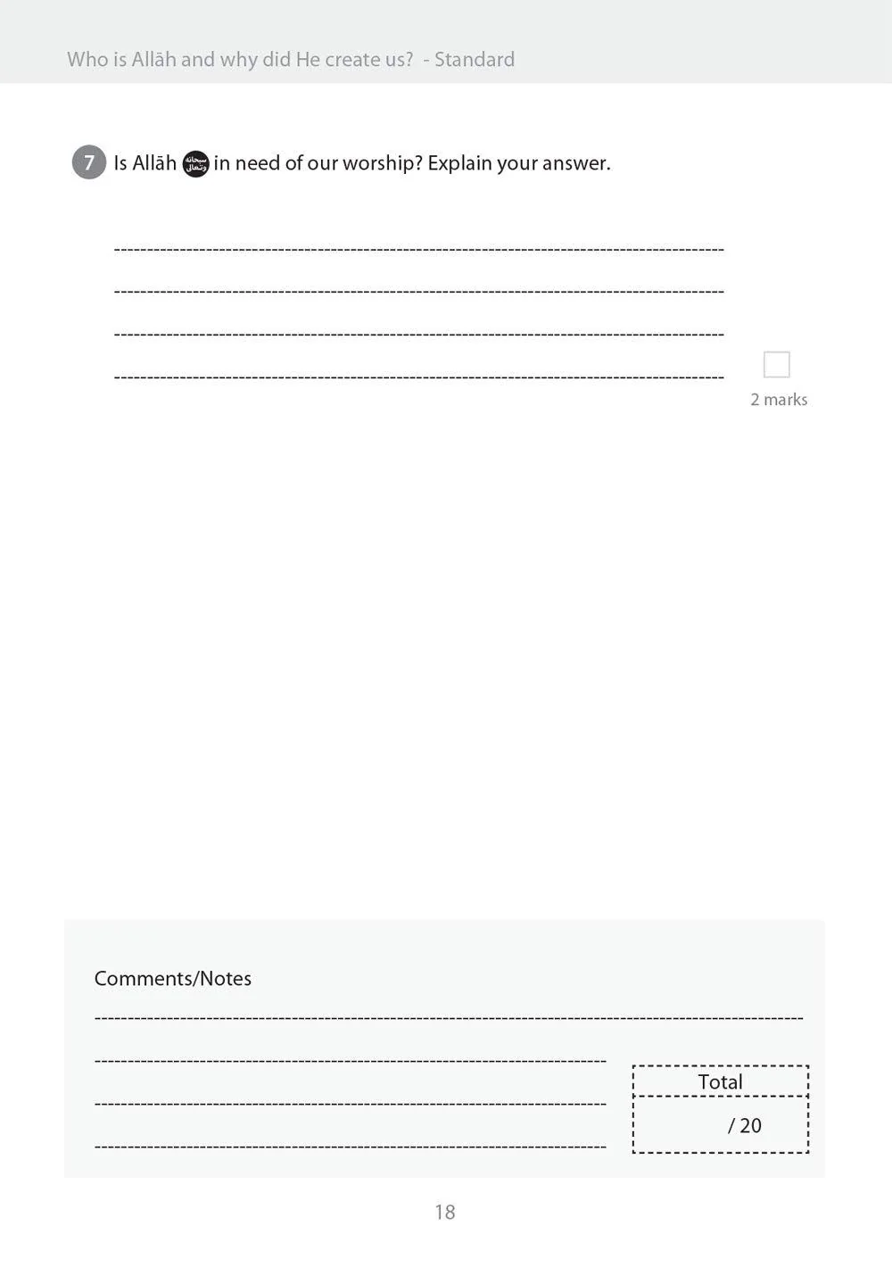 Safar Islamic Studies: Workbook 6 - Image 5