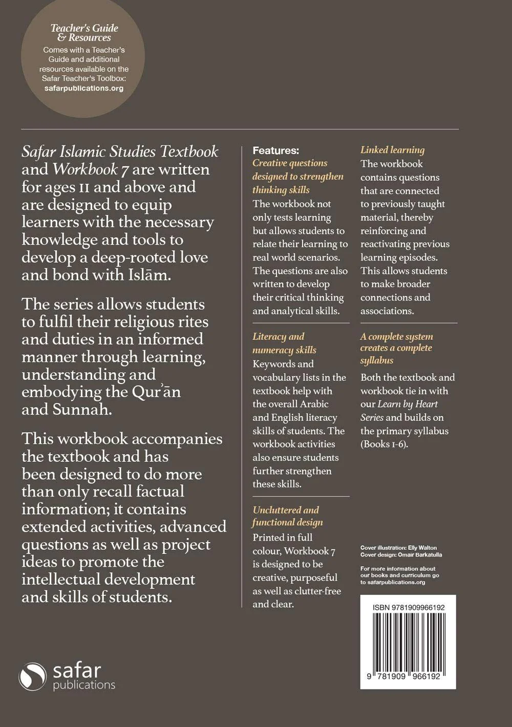 Safar Islamic Studies: Workbook 7 - Image 2