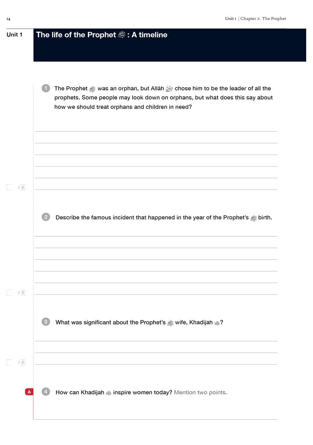 Safar Islamic Studies: Workbook 7 - Image 3