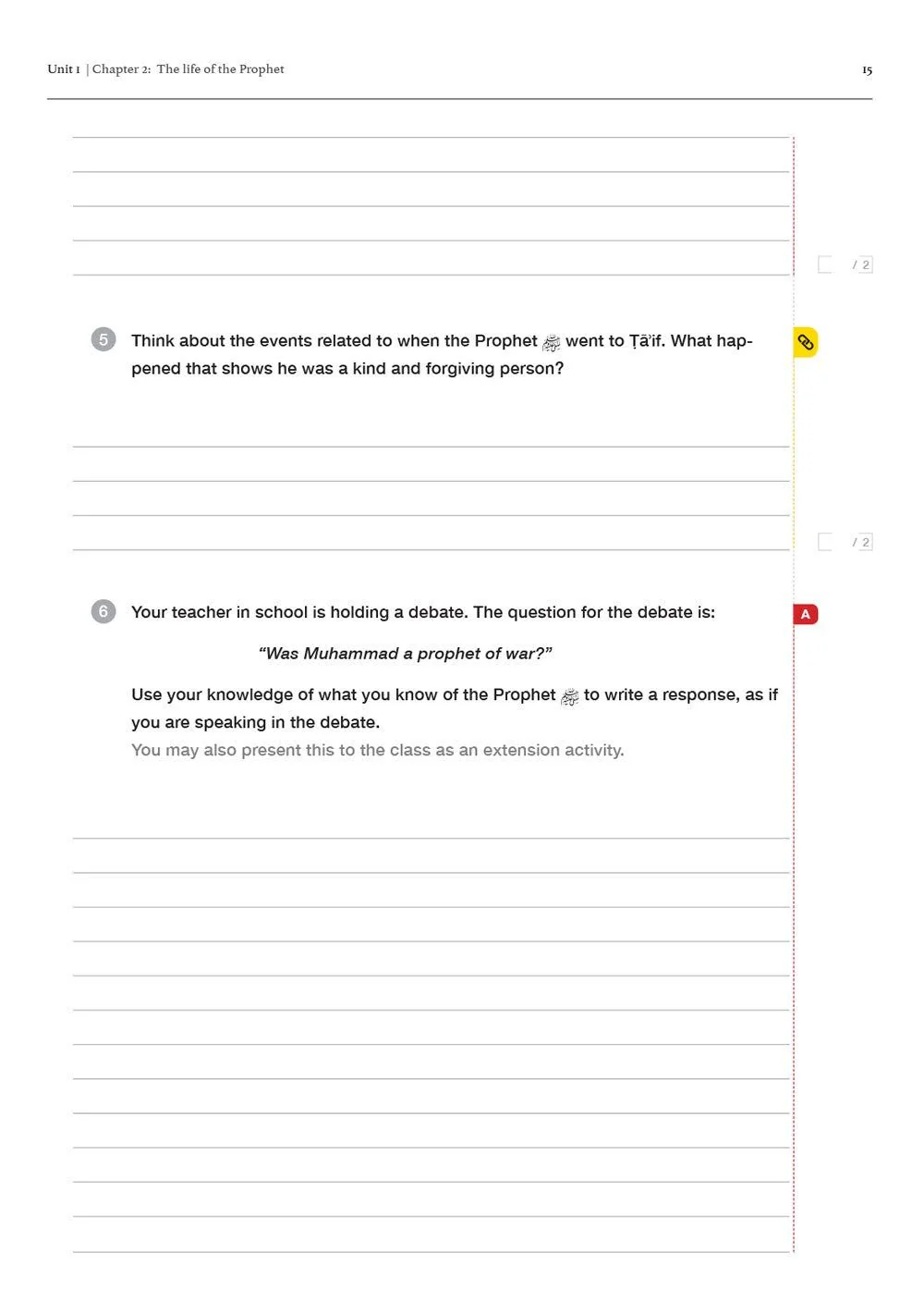Safar Islamic Studies: Workbook 7 - Image 4