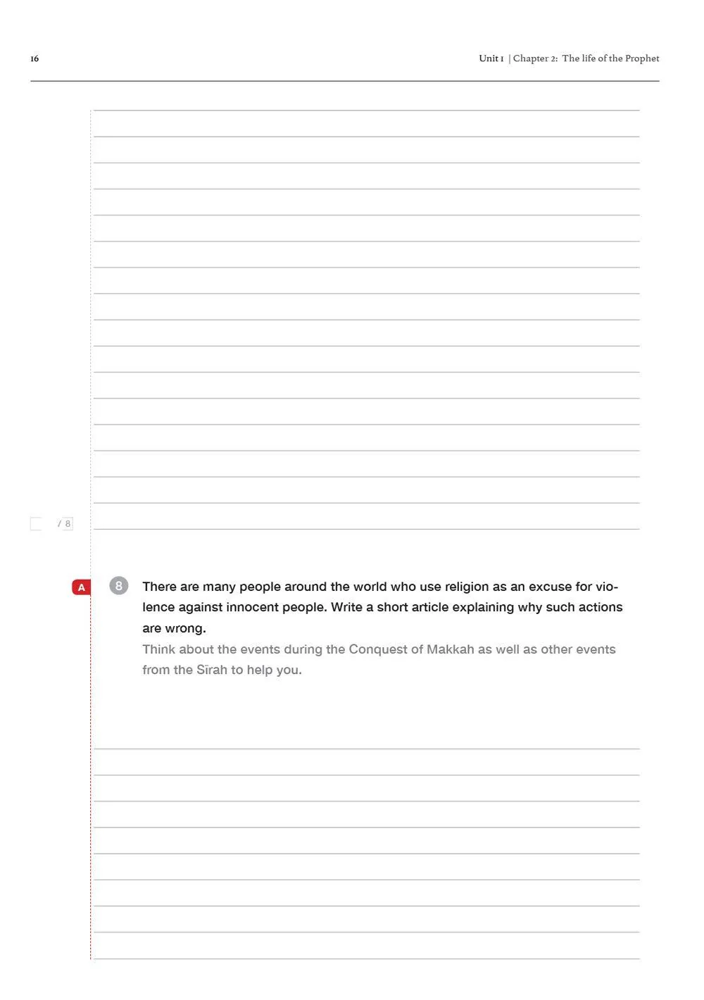 Safar Islamic Studies: Workbook 7 - Image 5