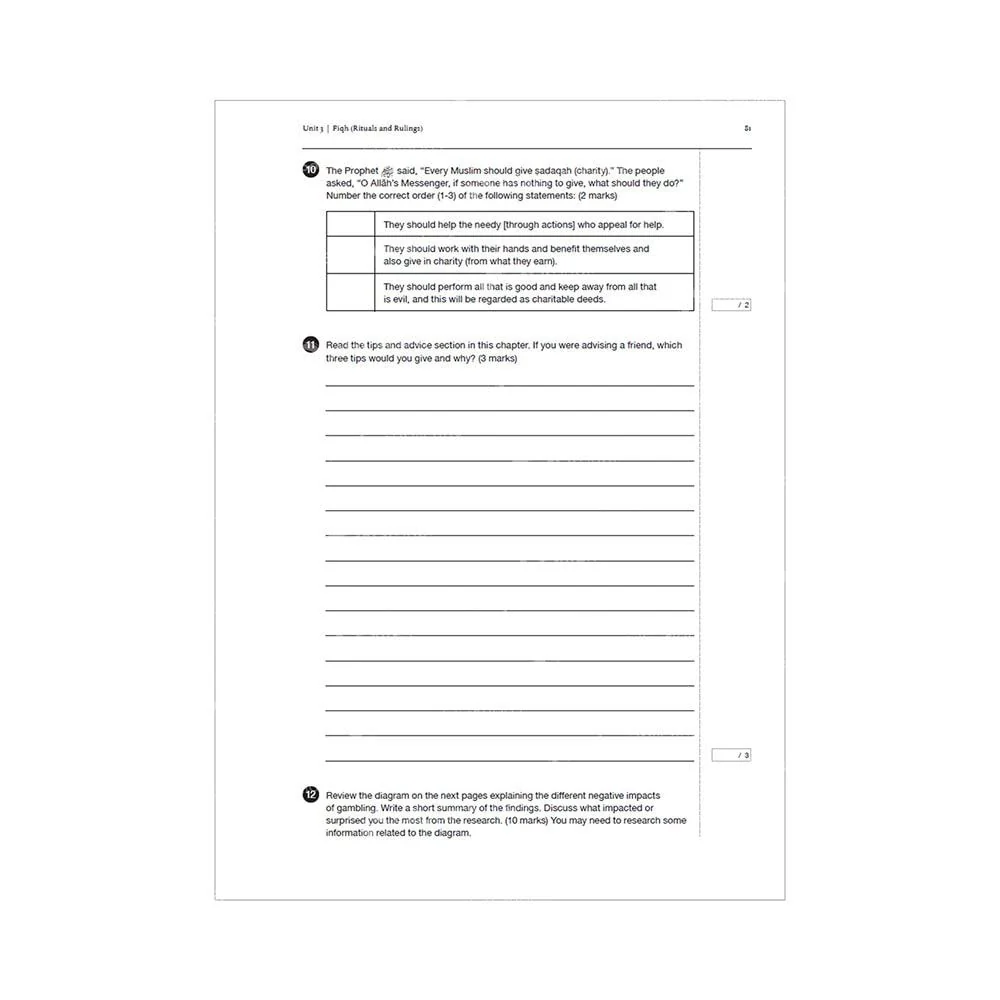 Safar Islamic Studies: Workbook 8 - Image 5