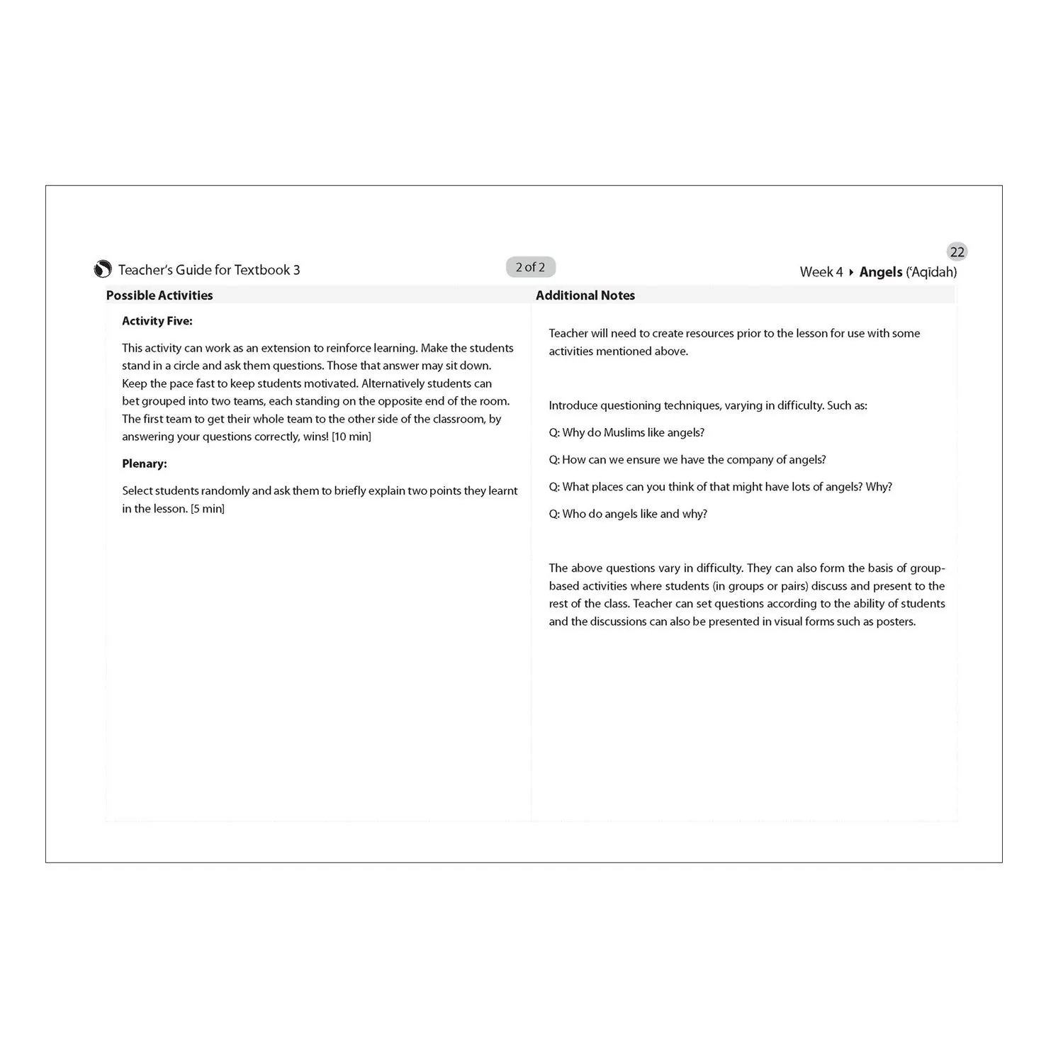 Safar Teacher's Guide for Islamic Studies: Level 3 - Image 7