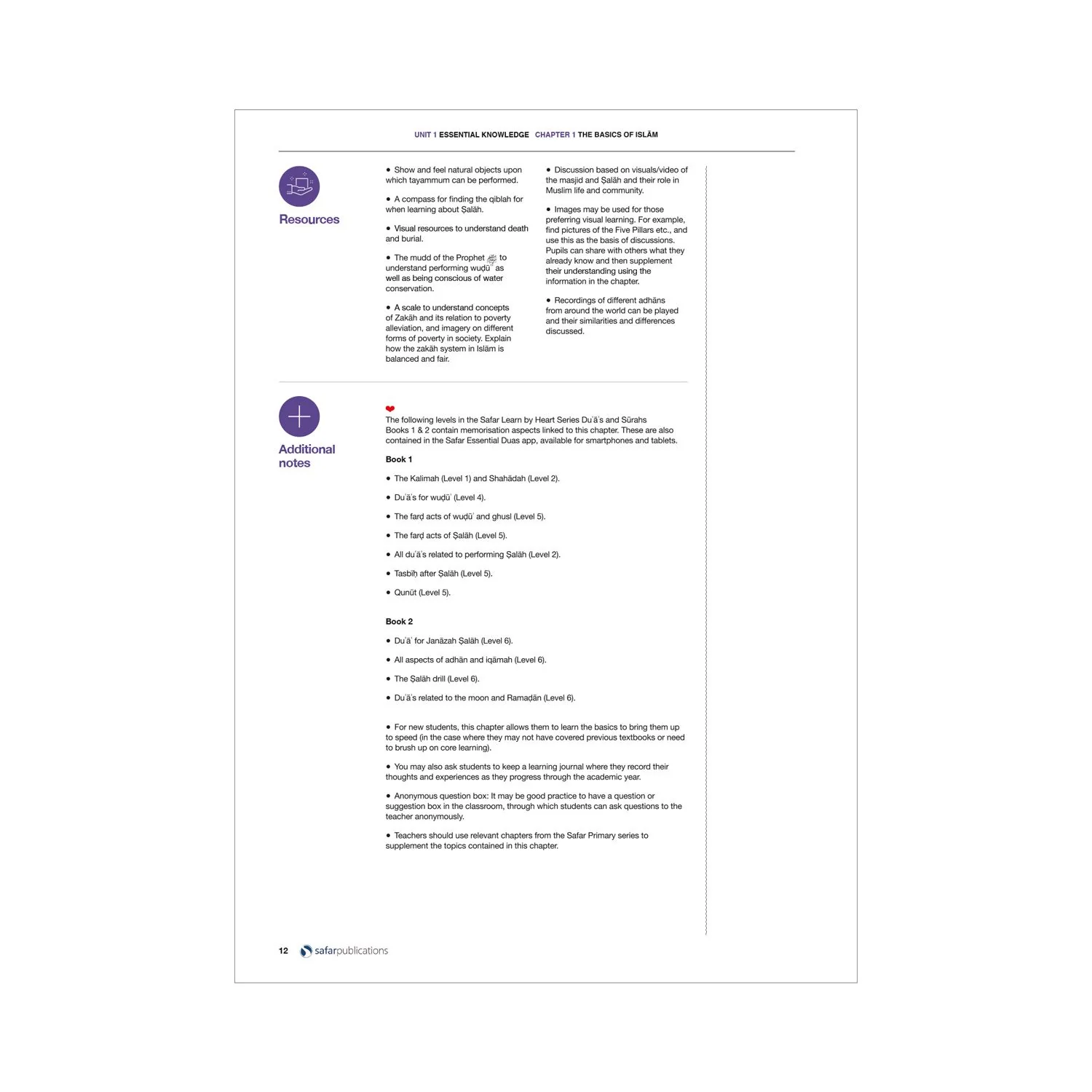 Safar Teacher's Guide for Islamic Studies: Level 7 - Image 10