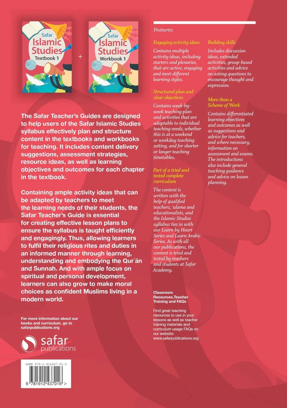 Safar Teacher’s Guide for Islamic Studies – Book 1 - Image 2
