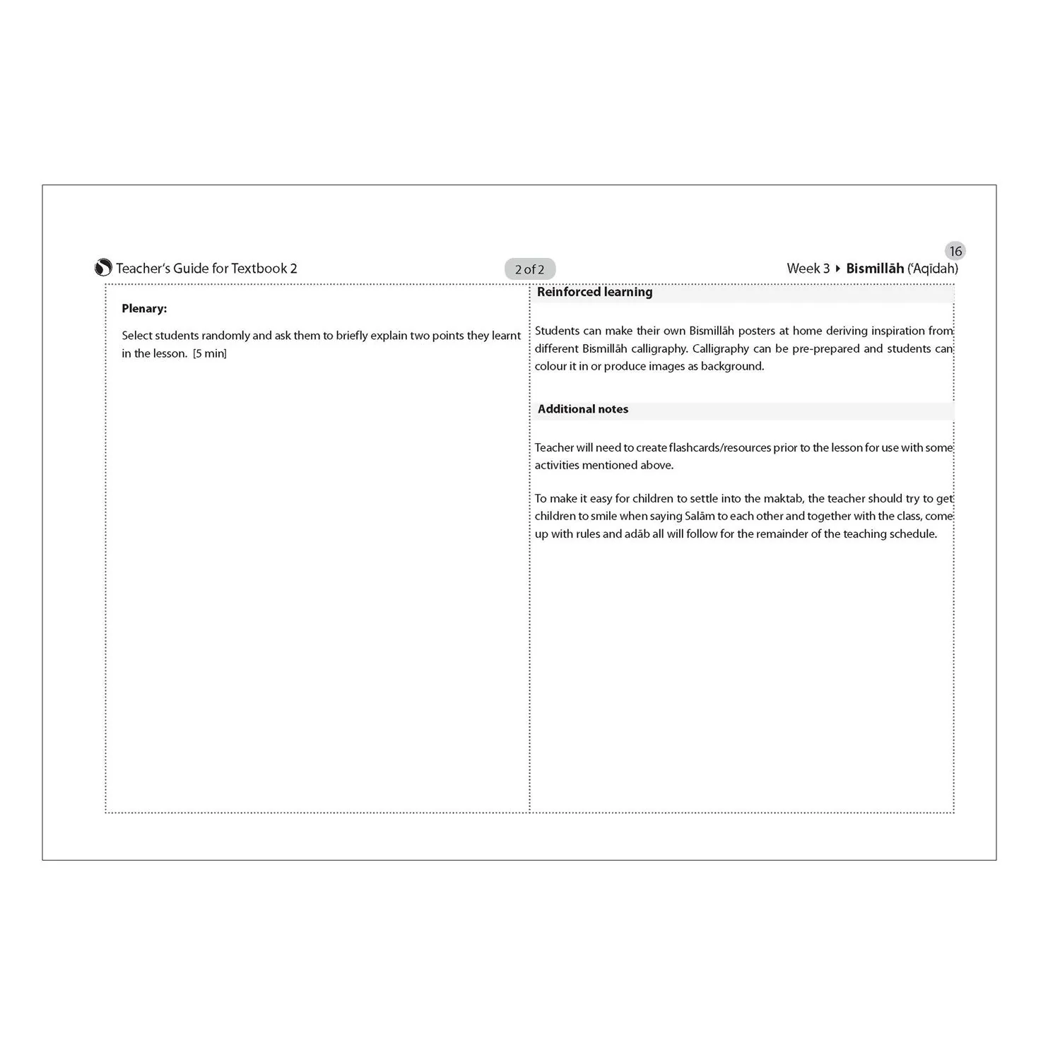Safar Teacher’s Guide for Islamic Studies – Book 2 - Image 7