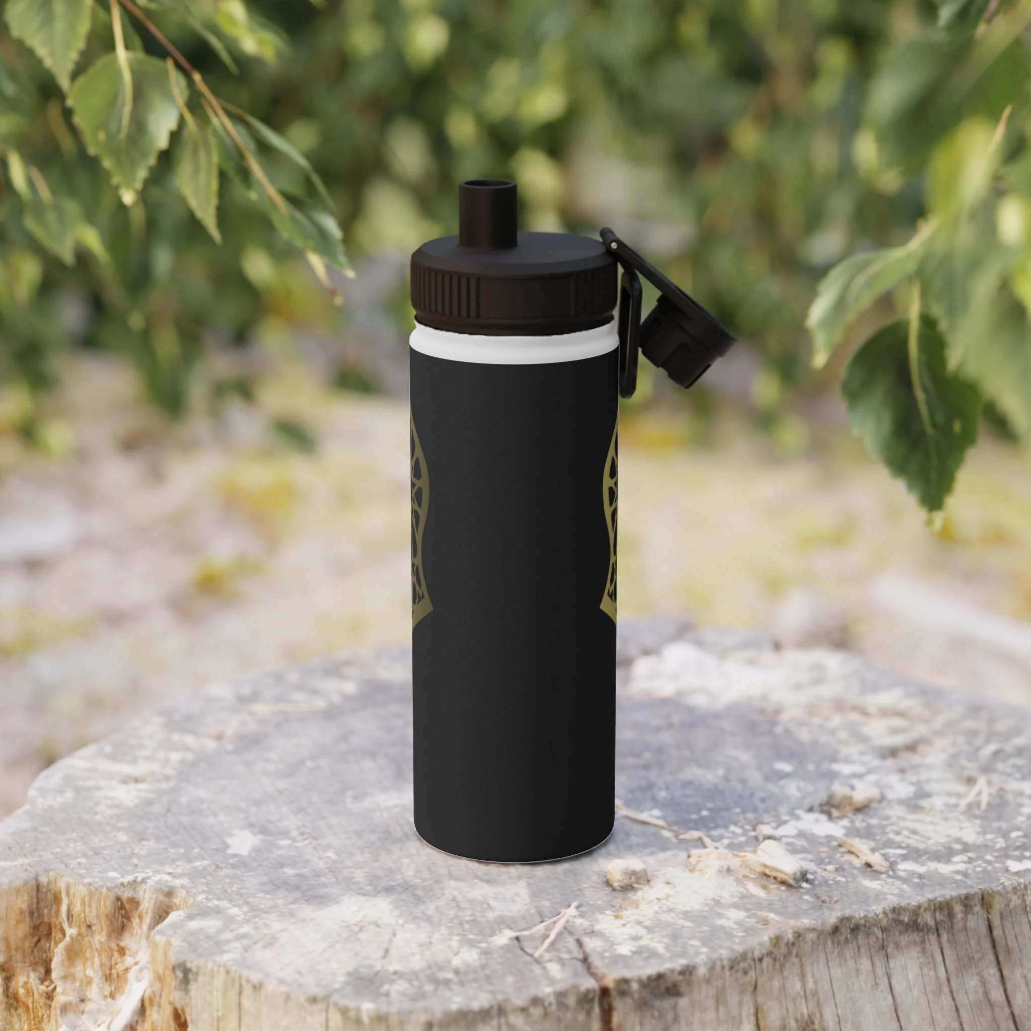 Sandala Stylish Stainless Steel Water Bottle with Sports Lid - Image 6