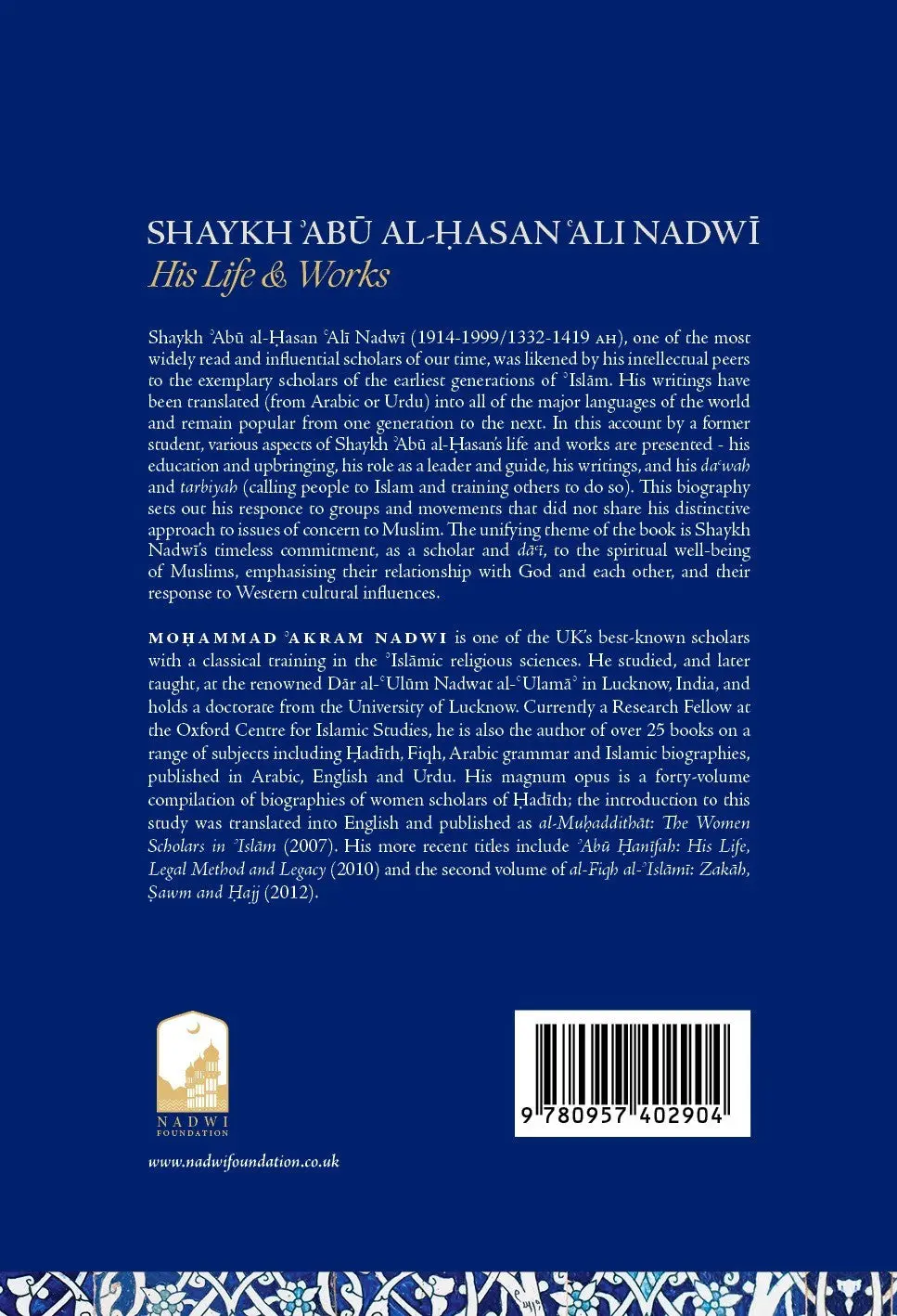 Shaykh ’Abū al-Hasan ‘Alī Nadwī – His Life & Works - Image 2