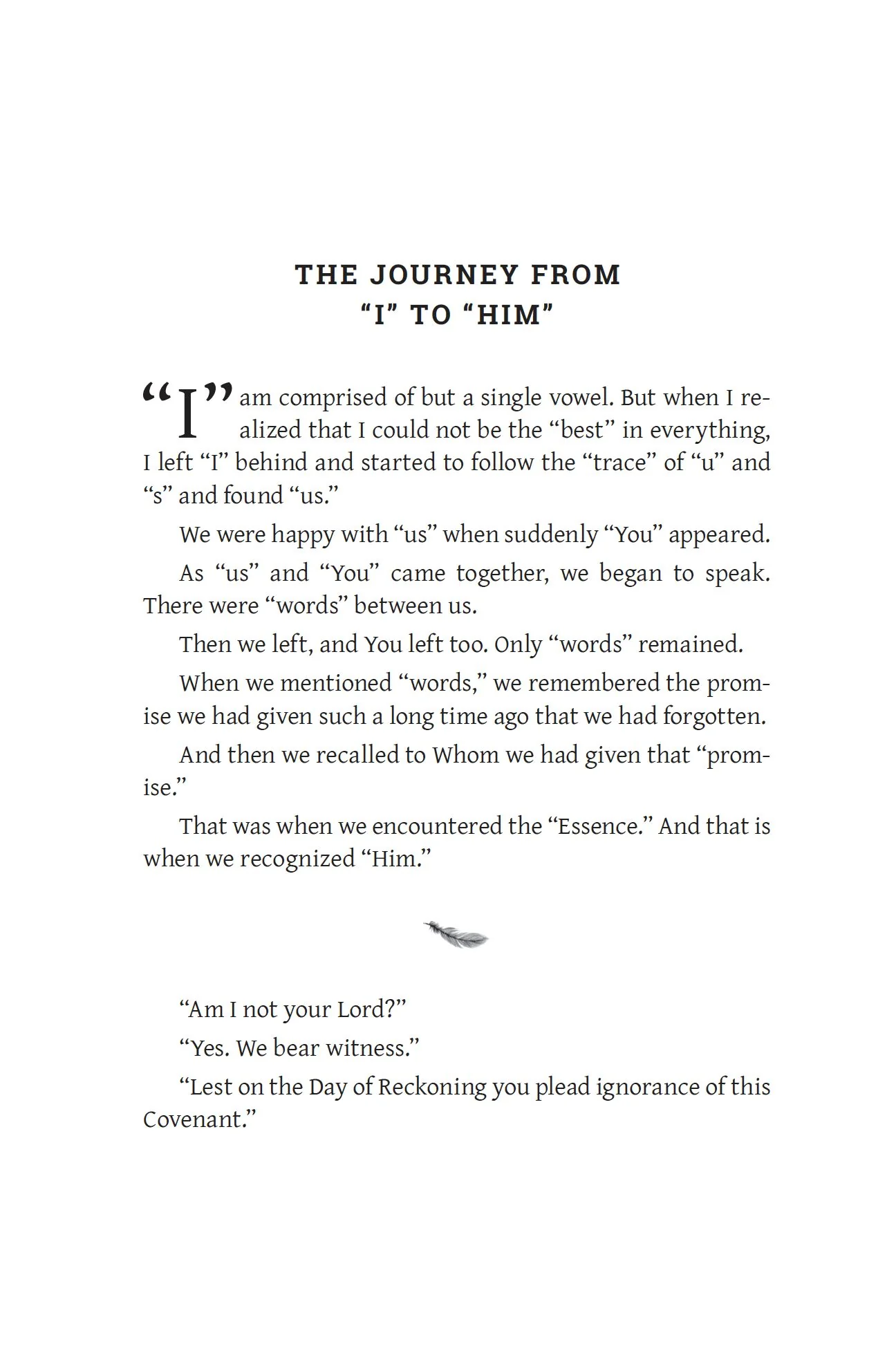 Stories from the Thirty Birds • From “I” to Him - Image 2