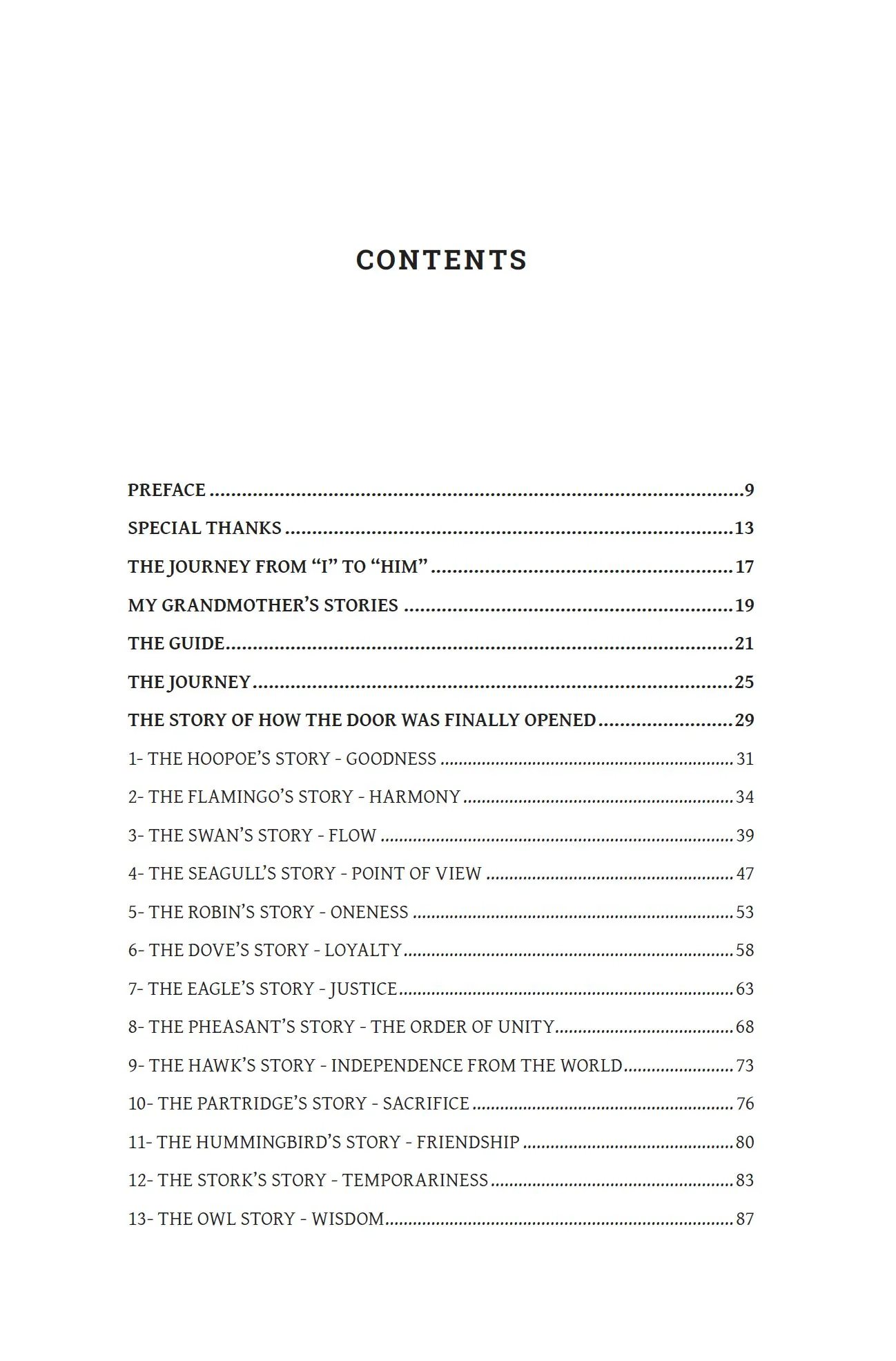 Stories from the Thirty Birds • From “I” to Him - Image 5