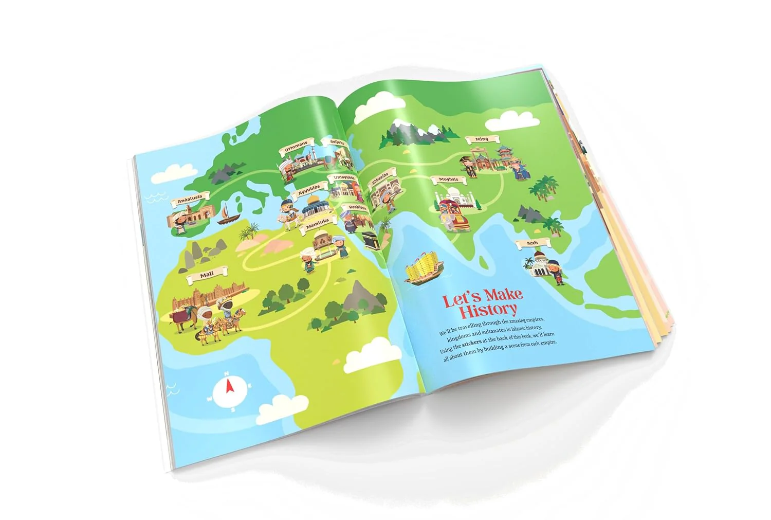 The Amazing Islamic History: Sticker Book - Image 2