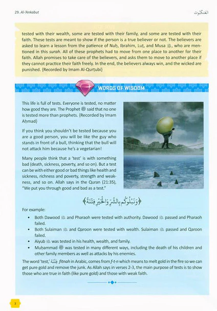 The Clear Quran: Tafsir For Kids – Surahs 29-48 (Volume 3) - Image 3