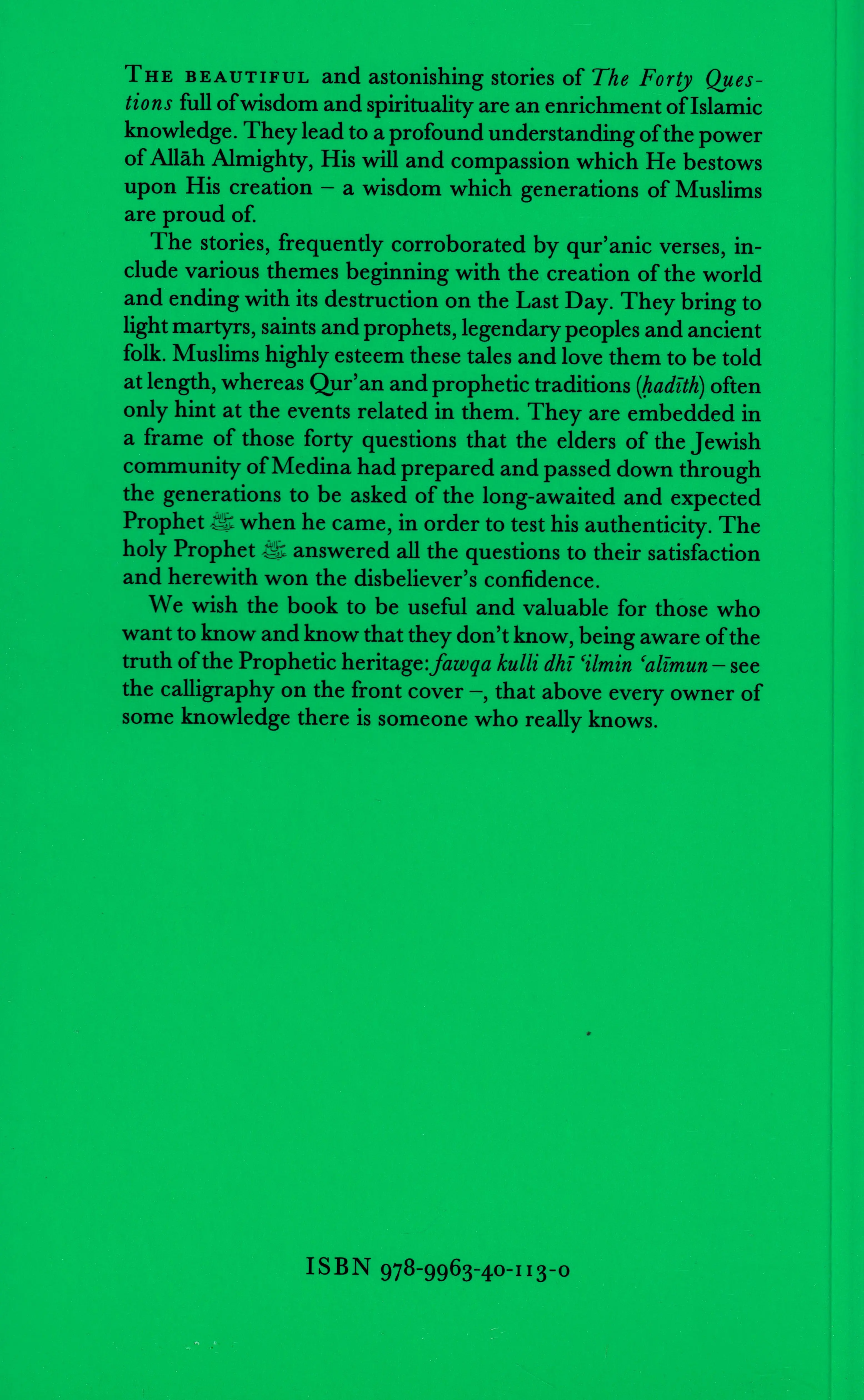 The Forty Questions - Image 2
