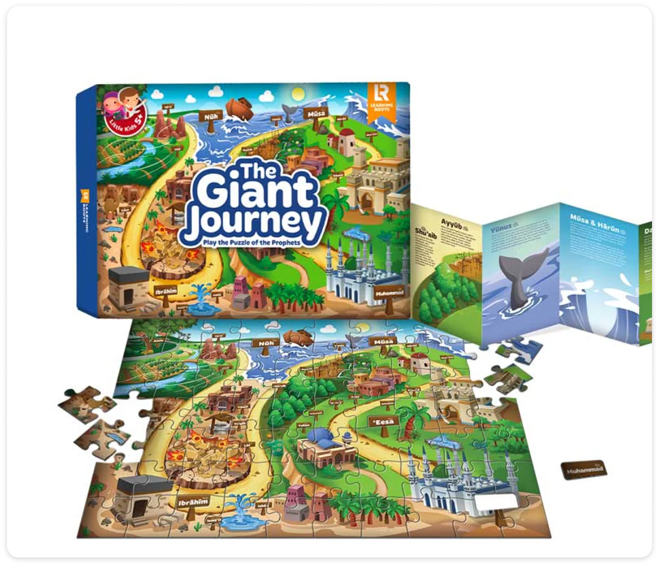 The Giant Journey: Play The Puzzle of The Prophets (Floor Puzzle) - Image 5