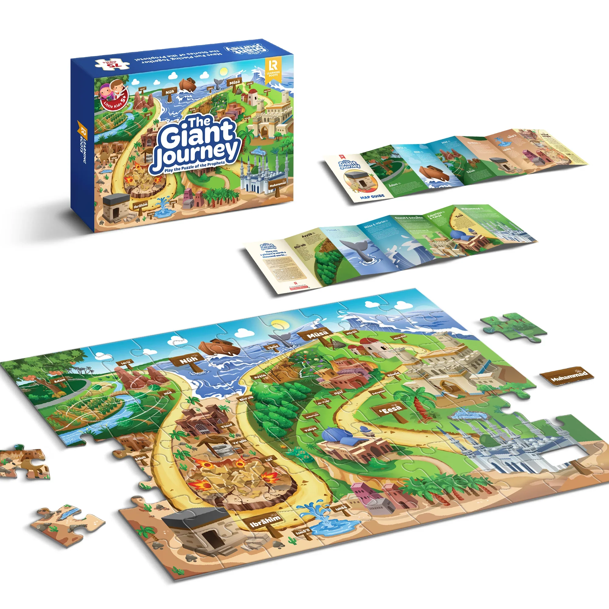 The Giant Journey: Play The Puzzle of The Prophets (Floor Puzzle) - Image 7