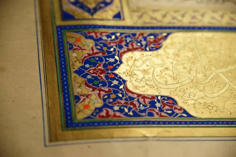 The Karahisari Imperial Quran — Full-Scale Museum Facsimile - Image 9