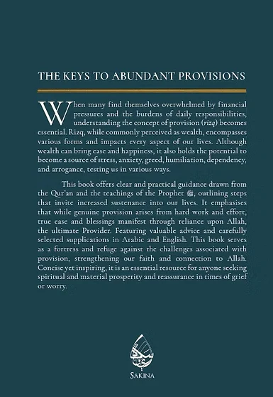 The Keys to Abundant Provisions: Practices and Prayers for Sustenance and Ease - Image 2