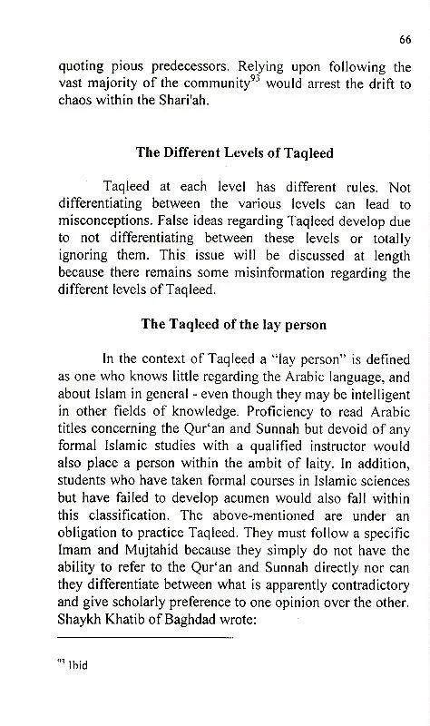 The Legal Status of Following A Madhab - Image 4