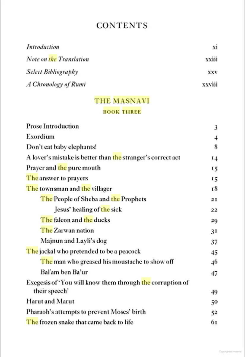 The Masnavi, Book Three - Image 5