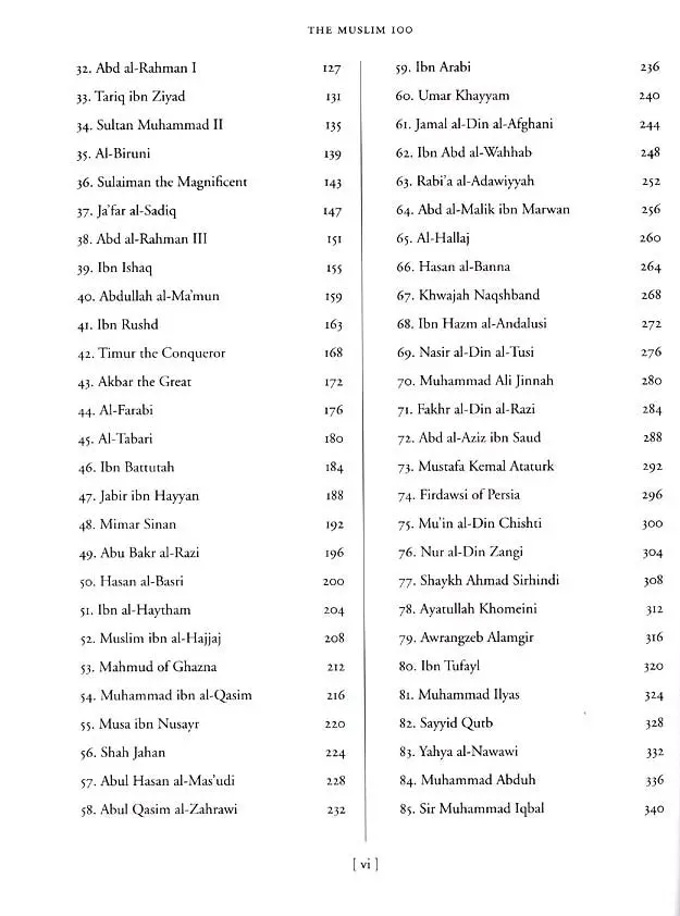 The Muslim 100: The Lives, Thoughts and Achievements of the Most Influential Muslims in History - Image 3