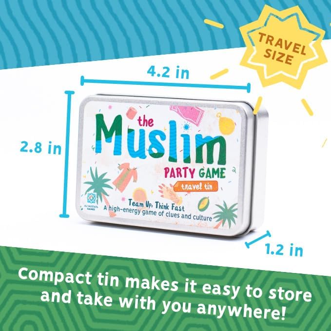 The Muslim Party Game - Team Up Think Fast: A High-Energy Game of Clues and Culture (Limited Edition) - Image 3