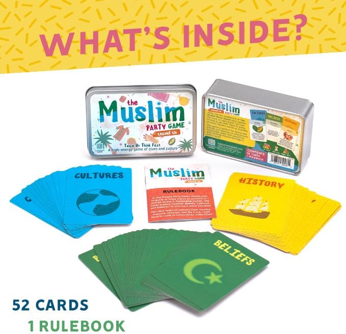 The Muslim Party Game - Team Up Think Fast: A High-Energy Game of Clues and Culture (Limited Edition) - Image 4