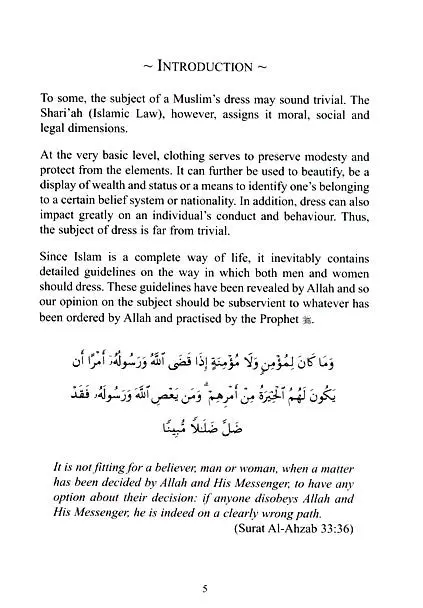 The Muslim Woman's and Muslim Man's Dress - Image 4