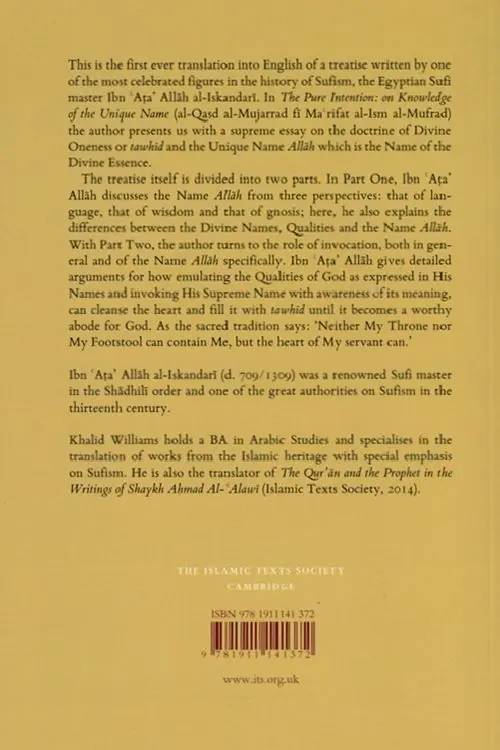 The Pure Intention: On Knowledge Of The Unique Name - Image 2