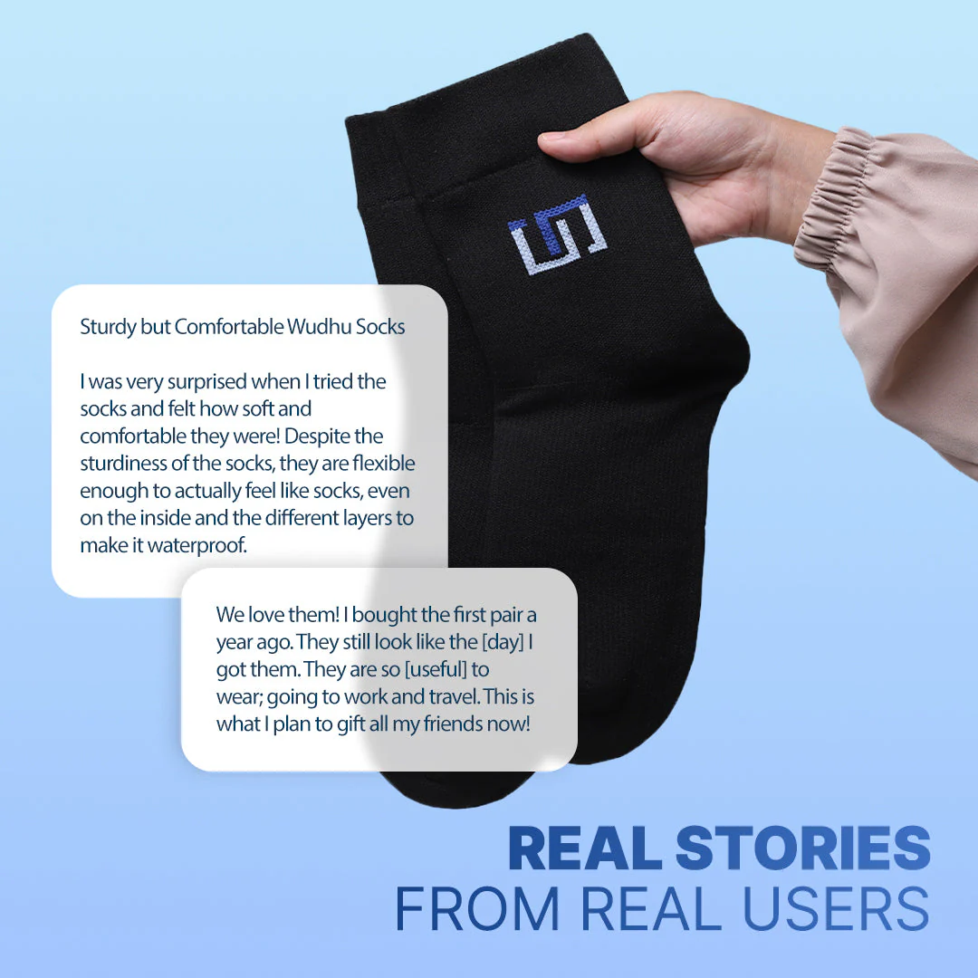 The Wudhu Socks: Year-Round Socks for Ablution - Image 7