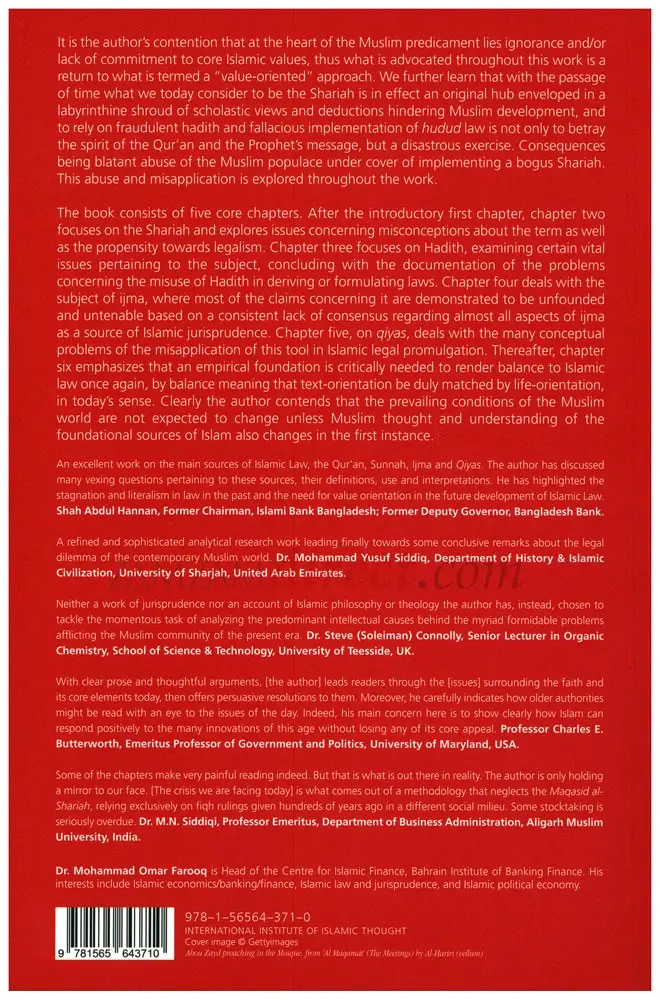 Toward Our Reformation: From Legalism to Value-Oriented Islamic Law and Jurisprudence - Image 3