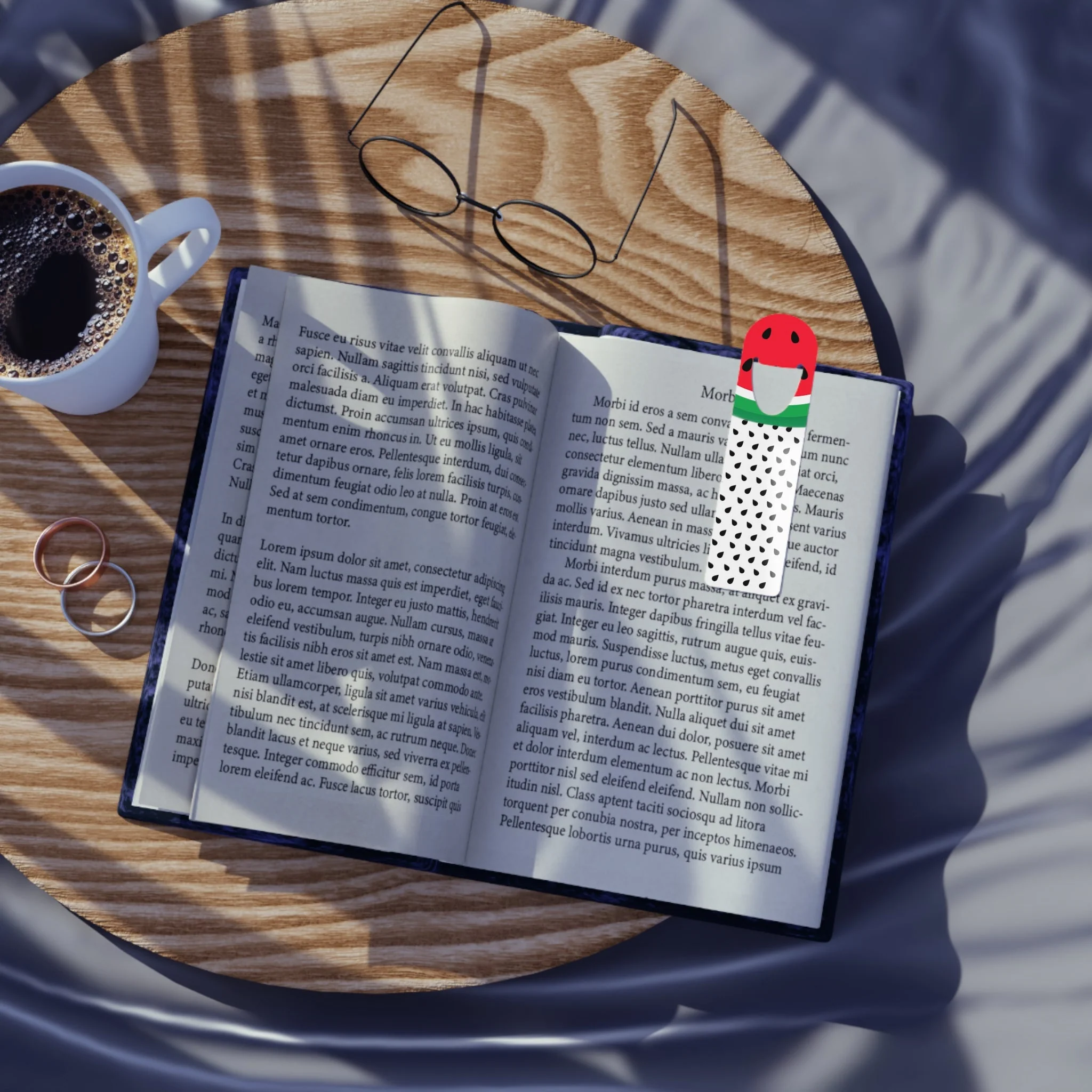 Watermelon Bookmark - Stylish Metal Page Holder - Image 4