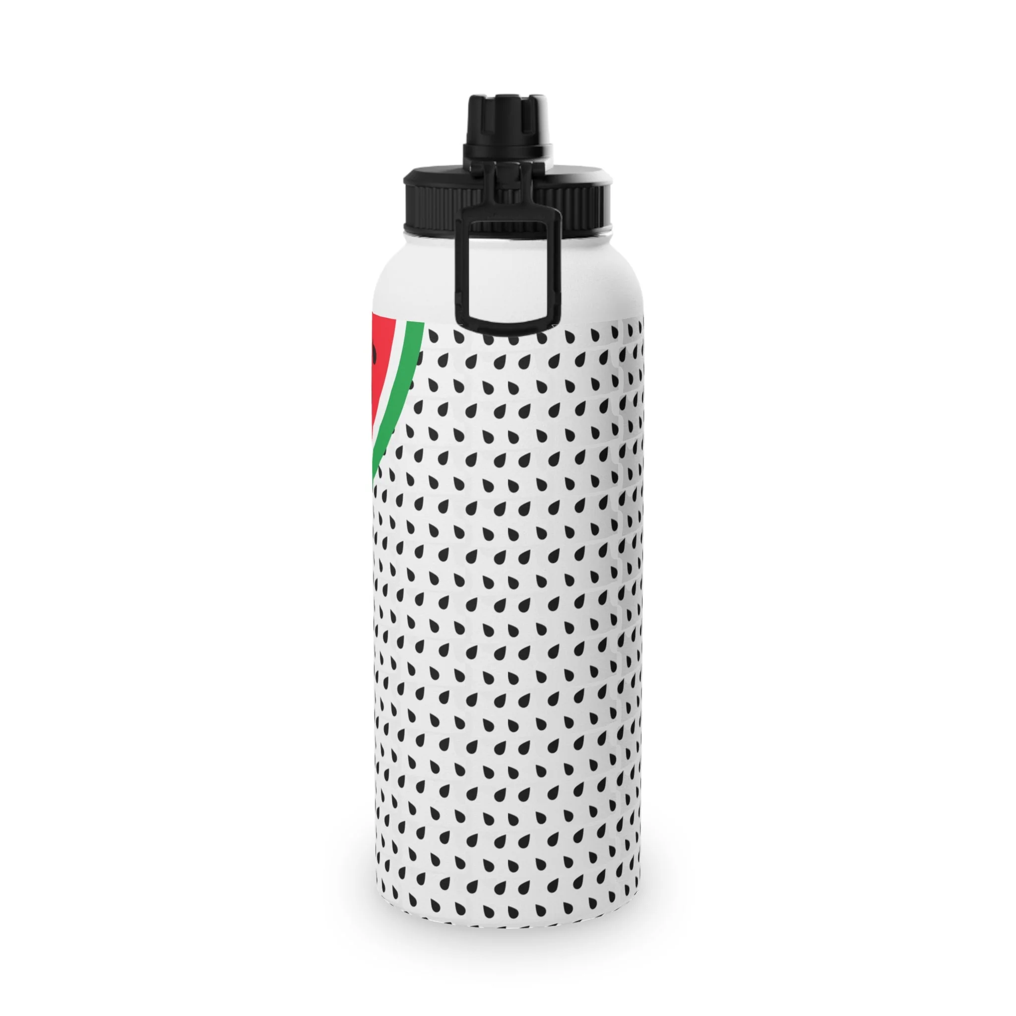 Watermelon Stylish Stainless Steel Water Bottle with Sports Lid - Image 7