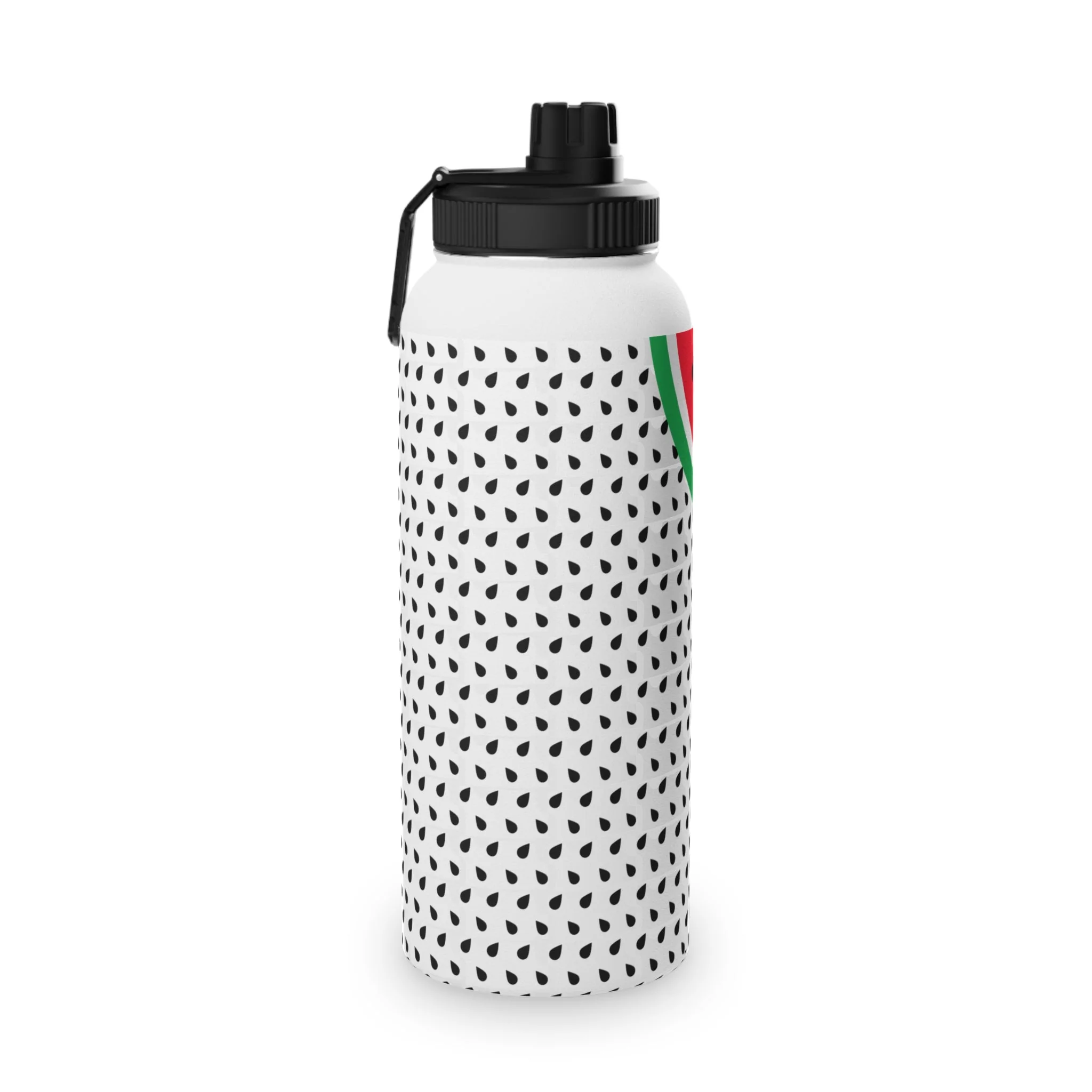 Watermelon Stylish Stainless Steel Water Bottle with Sports Lid - Image 8