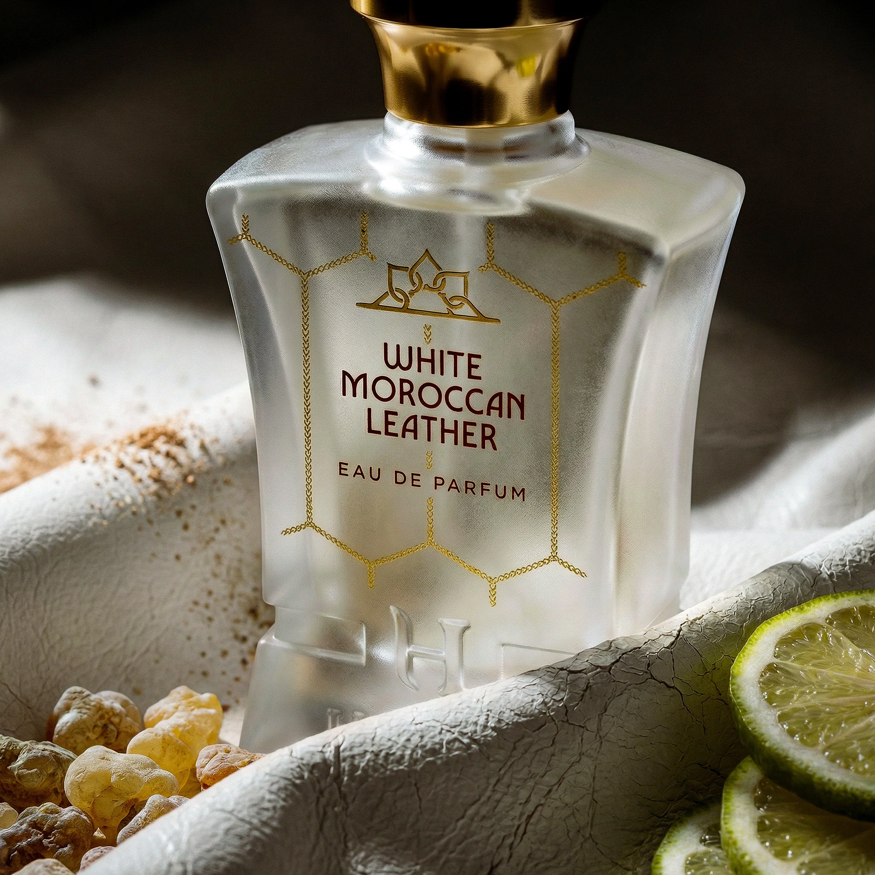 White Moroccan Leather - Image 9