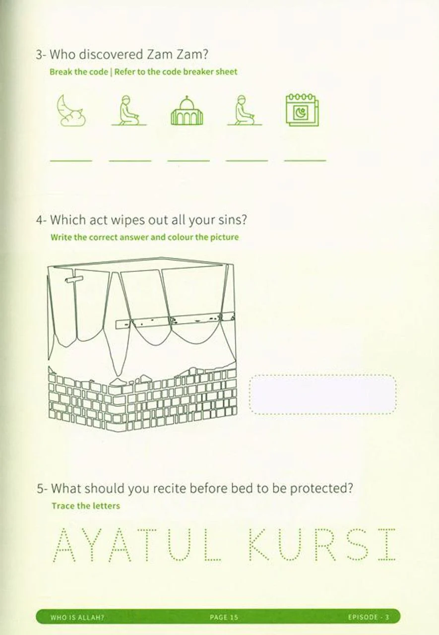 Who Is Allah? Workbook - Image 3