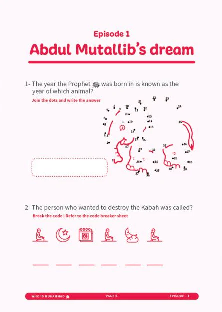 Who Is Muhammad ‎ﷺ Workbook - Image 4