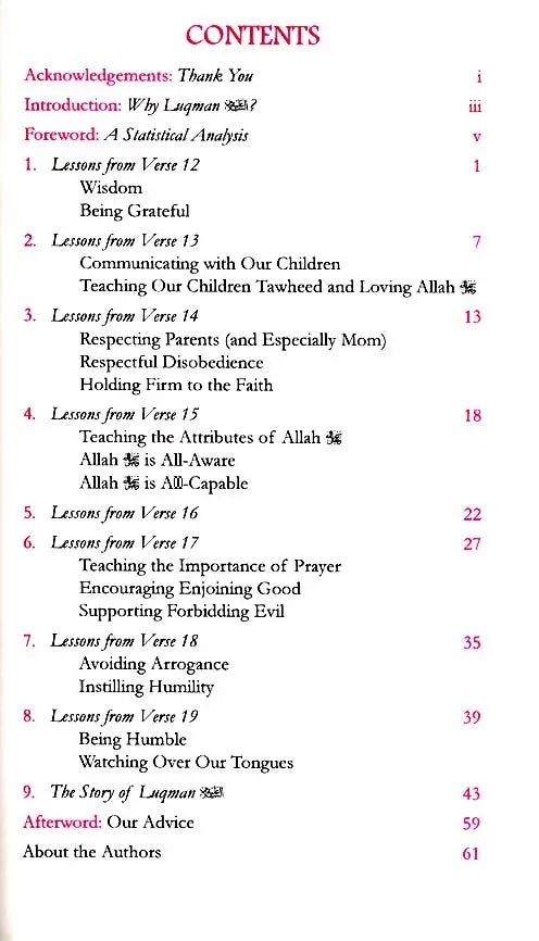 Wisdom from the Wise : Using the Advice of Luqman (a) - Image 3
